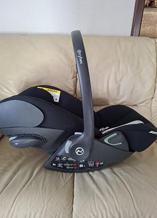 Автолюлька cybex cloud g i-size 0–13 кг + адаптери