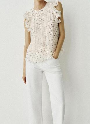 Джинси zara джинси straight з високою посадкою