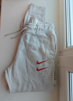 Nike swoosh штаны спортивные мужские женские брюки