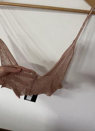 Новий топ сітка prettylittlething🌿 6