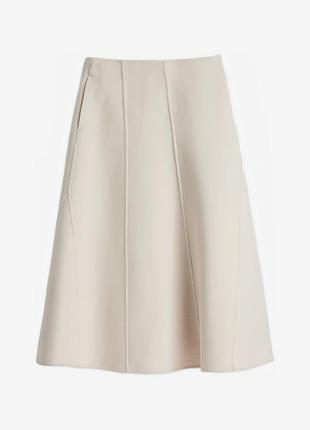 Jil sander made in italy шерстяная юбка оригинал