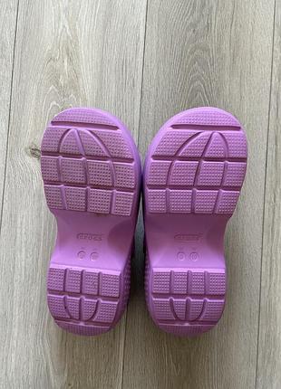 Crocs на платформі 4