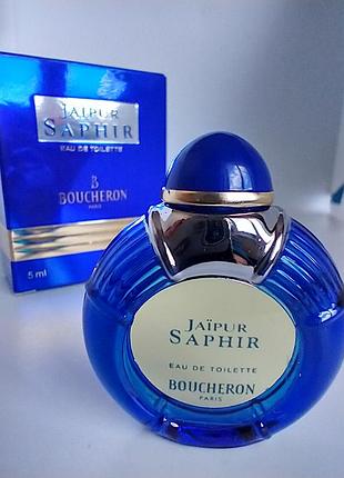 Boucheron jaipur saphir миниатюра 5мл винтаж