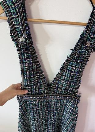 Твідова сукня сарафан zara🌿 4