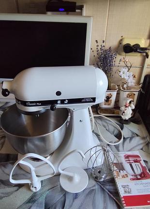 Планетарний міксер kitchenaid classic plus, 4,7 л.
