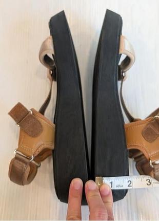 Босоножки zara на липучках 8