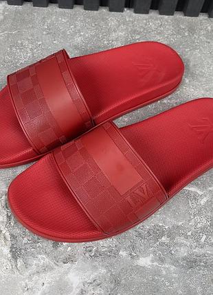 Louis vuitton damier sandals чоловічі шльопанці оригінал 44.5 eur