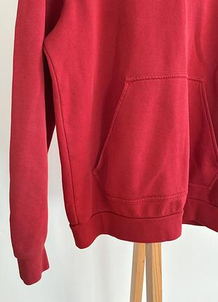 Худі adidas червоне з капюшоном 3