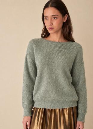 Джемпер с superkid mohair, baby alpaca des petits hauts