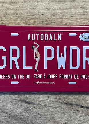Thebalm autobalm grl pwdr рум'яна 4