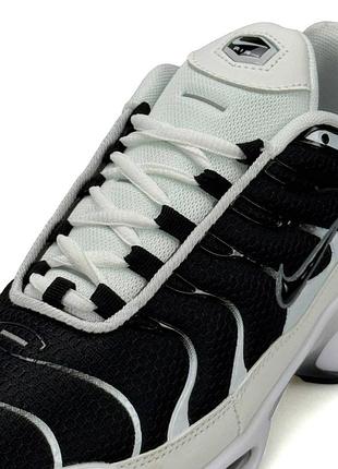 Nike air max plus tn white black 5