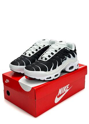 Nike air max plus tn white black 8
