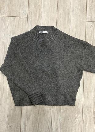 Сврий светр zara 5