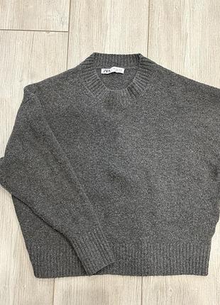 Сврий светр zara 9