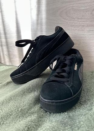 Puma vikky platform чорні 37,5