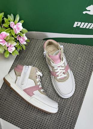 Оригинальные кроссовки кожаные хайтопы clarks