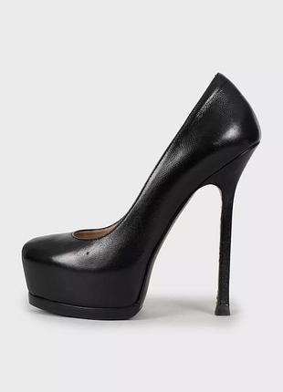 Yves saint laurent 🖤шкіряні туфлі оригінал р.36