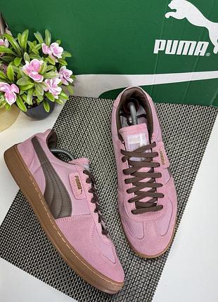 Оригинальные замшевые кроссовки puma
