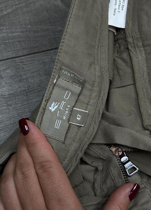 Оригінальні штани карго etro milano 3