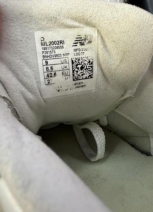 Кросівки new balance 2002r white 7