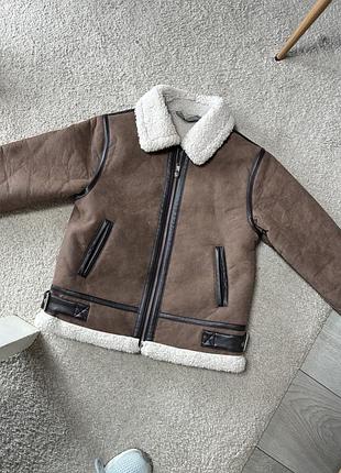 Куртка з екошкірка f&f 7