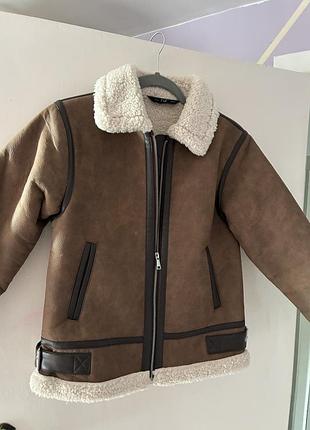Куртка з екошкірка f&f 4