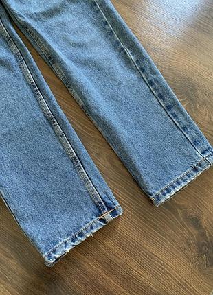 Синие стильные джинсы denim reserved 5