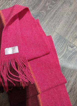 Шарф dobenhams 80% шерсть новый 10