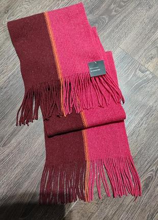 Шарф dobenhams 80% шерсть новый 3