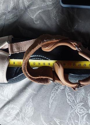 Босоножки zara на липучках 10