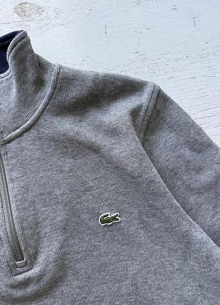 Світшот lacoste 1/3 zip оригінал 3