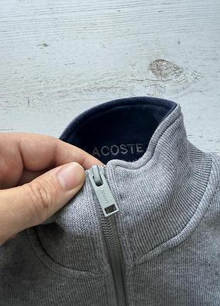 Світшот lacoste 1/3 zip оригінал 4