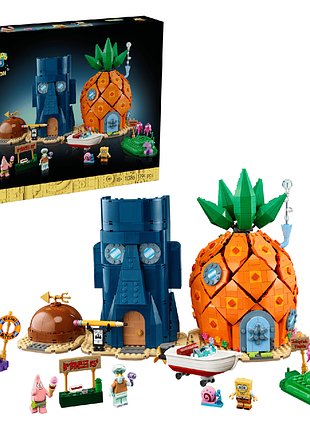 Конструктор lego icons 11386 губка боб квадратные брюки: бикини-боттом