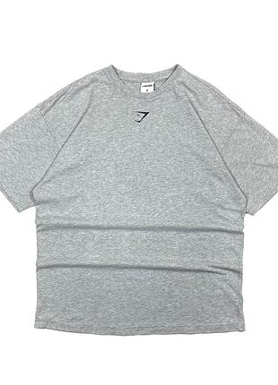 Футболка чоловіча gymshark  | сіра | size m
