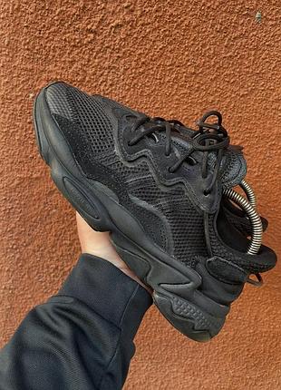 Оригінальні кросівки adidas originals ozweego 38 розмір 24 см чорного кольору