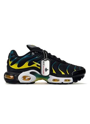 Nike air max plus tn black teal yellow 2