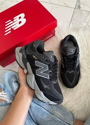 Жіночі кросівки new balance 9060 cordura dark blue нью беланс синього кольору