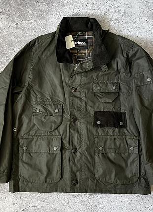 Нова куртка barbour editor wax jacket l 2