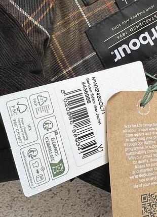Нова куртка barbour editor wax jacket l 4