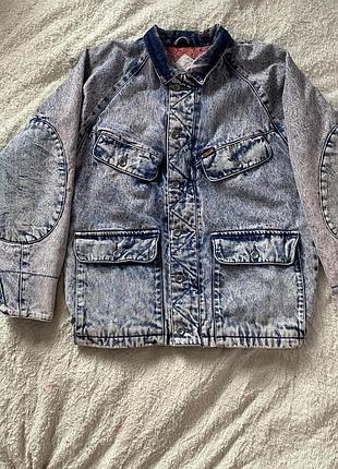 Wrangler джинсовая винтажная куртка 80-х годов р м