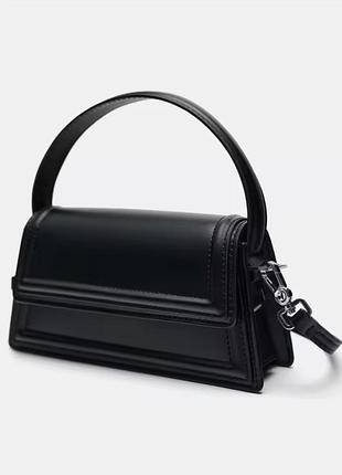 Сумка zara чорна 3