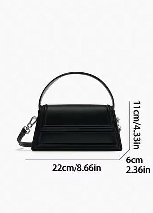 Сумка zara чорна 6