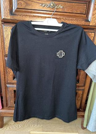 Оригінальна футболка maje з паєтками, розм. 3 (m/l)