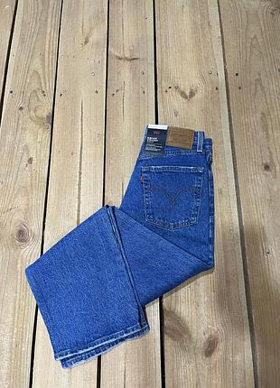 Жіночі джинси levi’s ribcage straight ankle  💙  w27/l27
