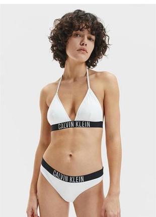Купальник білий роздільний calvin klein розмір s