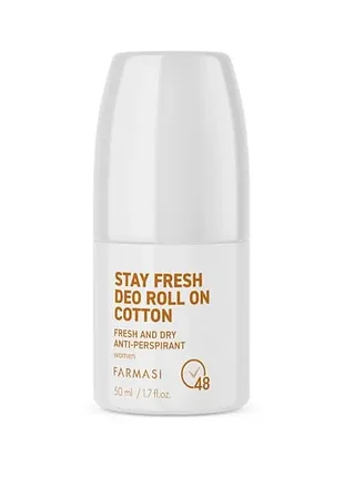 Женский роликовый антиперспирант cotton, 50 мл
