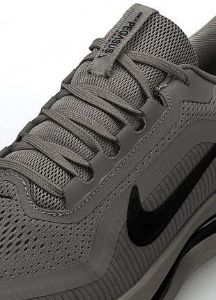 Nike pegasus premium light grey black 6