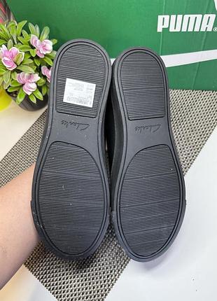 Оригинальные кожаные кроссовки clarks 5
