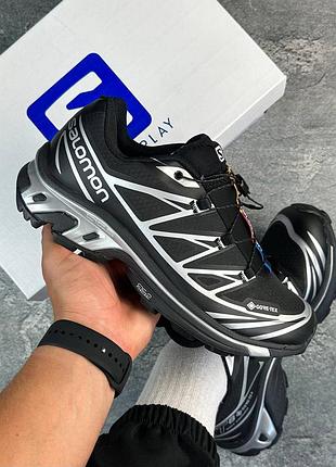 Salomon xt-6 gore-tex black/grey ✅