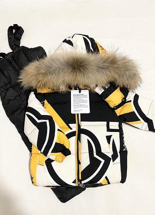 Роздільний комплект комбінезон монклер moncler